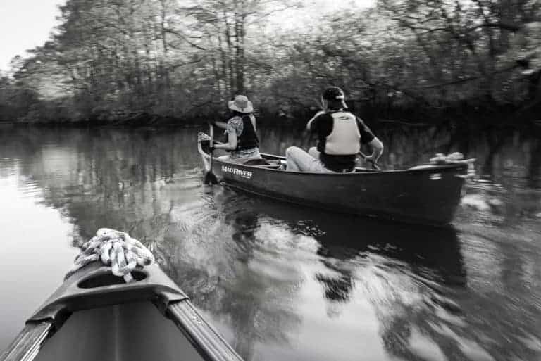 Paddling the Black River