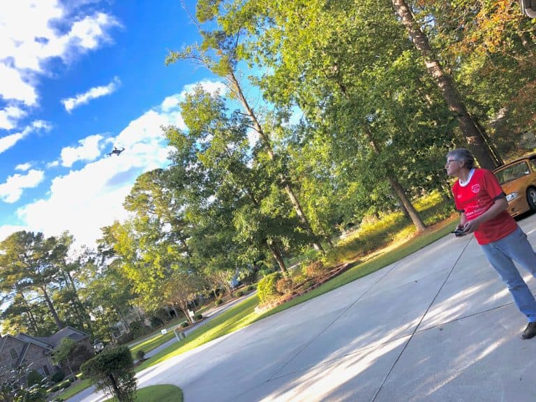 Learning to drone: my new flying camera